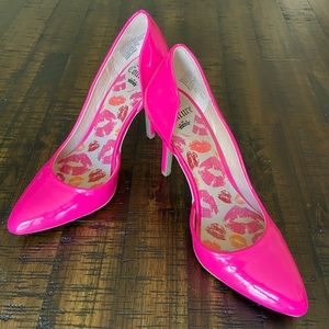 Barbie Pink Juicy Couture heels size 8